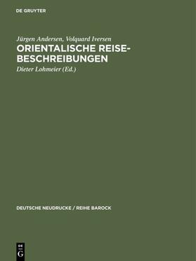 Andersen / Iversen / Lohmeier |  Orientalische Reise-Beschreibungen | eBook | Sack Fachmedien