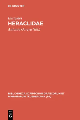 Euripides / Garzya |  Heraclidae | eBook | Sack Fachmedien