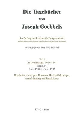 Hermann / Mehringer / Munding |  April 1934 - Februar 1936 | eBook | Sack Fachmedien