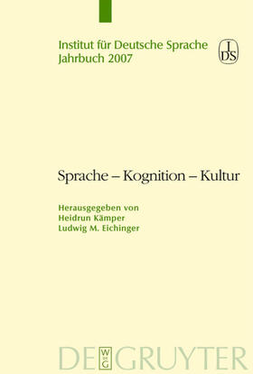 Kämper / Eichinger |  Sprache - Kognition - Kultur | eBook | Sack Fachmedien