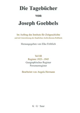 Hermann |  Geographisches Register und Personenregister | eBook | Sack Fachmedien