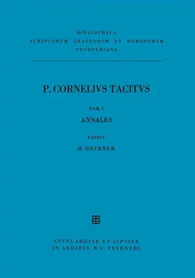 Cornelius Tacitus / Heubner |  Ab excessu divi Augusti (Annales) | eBook | Sack Fachmedien