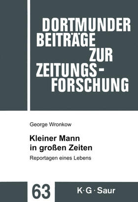 Wronkow / Peter |  Kleiner Mann in großen Zeiten | eBook | Sack Fachmedien