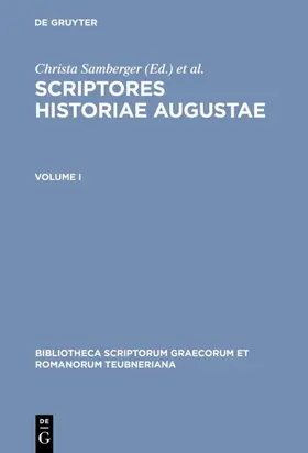 Samberger / Seyfarth / Hohl |  Scriptores historiae Augustae | eBook | Sack Fachmedien