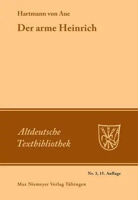 Hartmann von Aue / Bonath / Paul |  Der arme Heinrich | Buch |  Sack Fachmedien