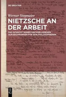 Stegmaier |  Nietzsche an der Arbeit | eBook | Sack Fachmedien