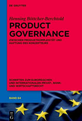 Böttcher-Berchtold |  Product Governance | eBook | Sack Fachmedien
