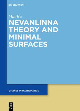 Ru |  Minimal Surfaces through Nevanlinna Theory | eBook | Sack Fachmedien