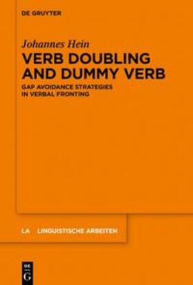 Hein |  Verb Doubling and Dummy Verb | Buch |  Sack Fachmedien