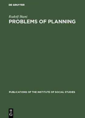 Biani |  Problems of planning | Buch |  Sack Fachmedien