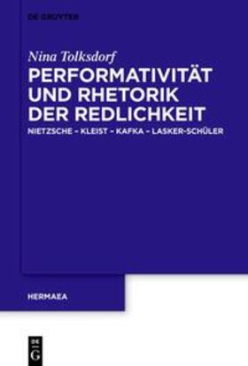 Tolksdorf |  Performativität und Rhetorik der Redlichkeit | Buch |  Sack Fachmedien