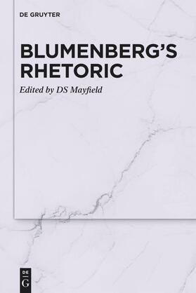 Mayfield |  Blumenberg’s Rhetoric | Buch |  Sack Fachmedien