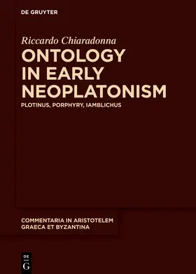 Chiaradonna |  Ontology in Early Neoplatonism | Buch |  Sack Fachmedien