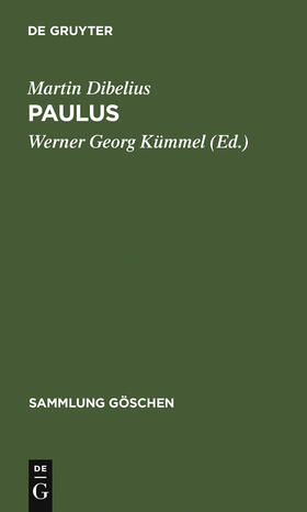 Dibelius / Kümmel |  Paulus | Buch |  Sack Fachmedien