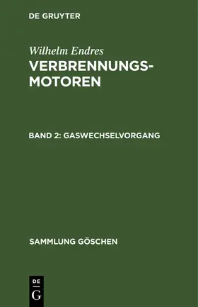 Endres |  Gaswechselvorgang | Buch |  Sack Fachmedien