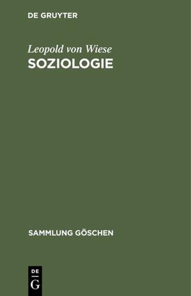 Wiese |  Soziologie | Buch |  Sack Fachmedien