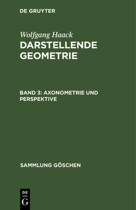 Haack |  Axonometrie und Perspektive | Buch |  Sack Fachmedien