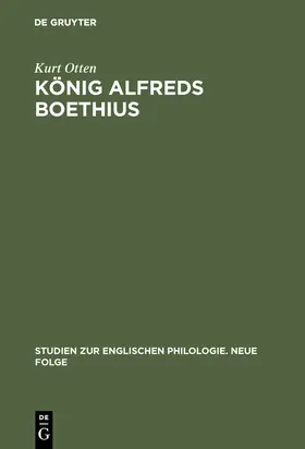 Otten |  König Alfreds Boethius | Buch |  Sack Fachmedien