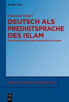 Taheri |  Deutsch als Predigtsprache des Islam | eBook | Sack Fachmedien