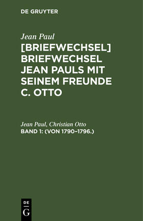 Otto / Paul |  (Von 1790¿1796.) | Buch |  Sack Fachmedien