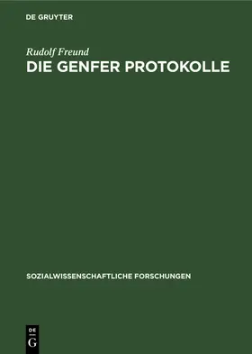 Freund |  Die Genfer Protokolle | Buch |  Sack Fachmedien