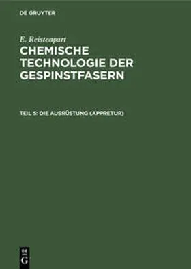 Ristenpart |  Die Ausrüstung (Appretur) | Buch |  Sack Fachmedien