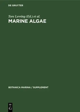 Levring / Schmid / Hoppe |  Marine Algae | Buch |  Sack Fachmedien