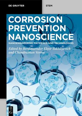 Tukhlievich / Verma |  Corrosion Prevention Nanoscience | Buch |  Sack Fachmedien