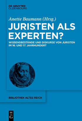 Baumann |  Juristen als Experten? | Buch |  Sack Fachmedien