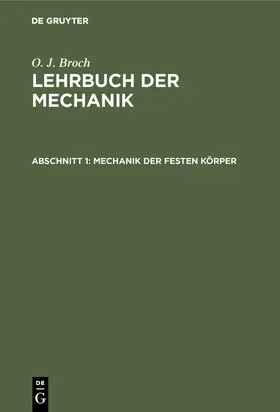 Broch |  Mechanik der festen Körper | Buch |  Sack Fachmedien