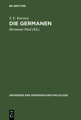 Karsten / Paul |  Die Germanen | Buch |  Sack Fachmedien