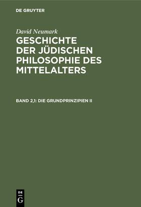 Neumark |  Die Grundprinzipien II | Buch |  Sack Fachmedien