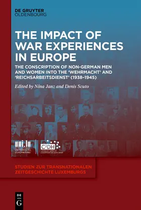 Janz / Scuto |  The Impact of War Experiences in Europe | Buch |  Sack Fachmedien