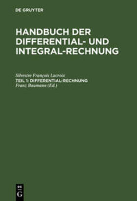 Lacroix / Baumann |  Differential-Rechnung | Buch |  Sack Fachmedien