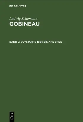 Schemann |  Vom Jahre 1864 bis ans Ende | Buch |  Sack Fachmedien