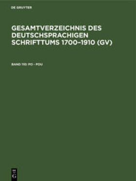 Geils / Schmuck / Gorzny |  Po - Pou | Buch |  Sack Fachmedien