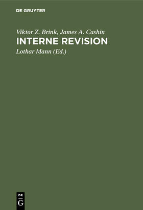 Brink / Cashin / Mann |  Interne Revision | Buch |  Sack Fachmedien