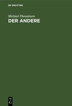 Theunissen |  Der Andere | Buch |  Sack Fachmedien