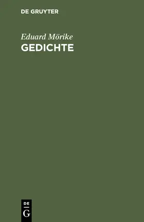 Mörike |  Gedichte | Buch |  Sack Fachmedien