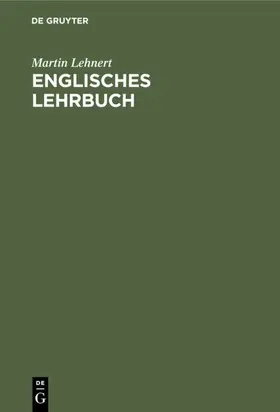 Lehnert | Englisches Lehrbuch | Buch | 978-3-11-113297-6 | sack.de