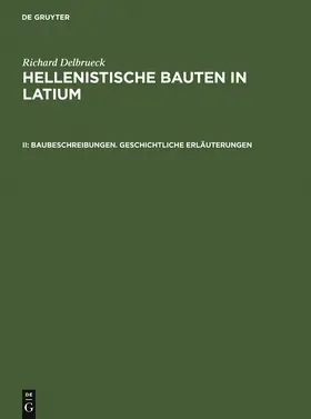 Delbrück |  Baubeschreibungen. Geschichtliche Erläuterungen | Buch |  Sack Fachmedien