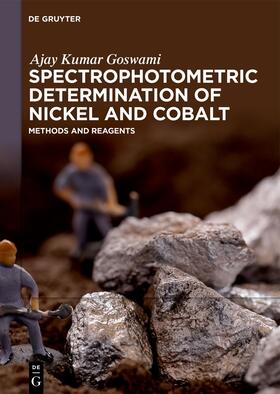 Goswami |  Spectrophotometric Determination of Nickel and Cobalt | eBook | Sack Fachmedien