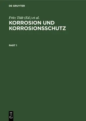 Althof / Tödt |  Korrosion und Korrosionsschutz | Buch |  Sack Fachmedien