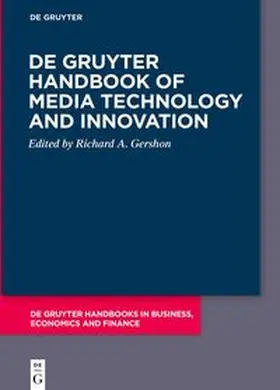 Gershon |  De Gruyter Handbook of Media Technology and Innovation | eBook | Sack Fachmedien