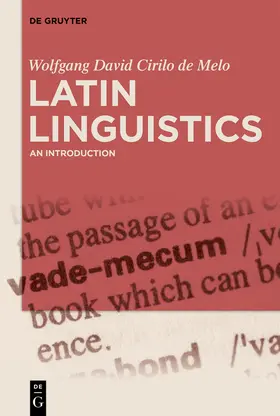 de Melo |  Latin Linguistics | Buch |  Sack Fachmedien