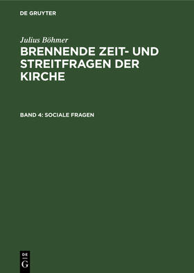 Böhmer |  Sociale Fragen | Buch |  Sack Fachmedien