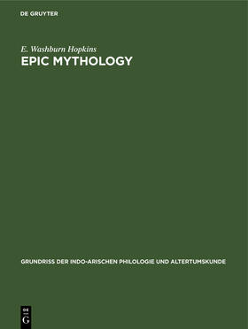 Hopkins |  Epic Mythology | Buch |  Sack Fachmedien