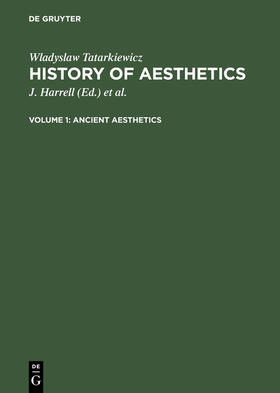 Tatarkiewicz / Czerniawski / Harrell |  Ancient aesthetics | Buch |  Sack Fachmedien