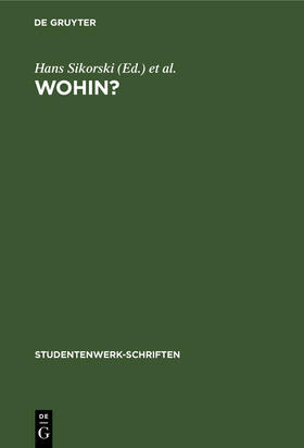 Sikorski |  Wohin? | Buch |  Sack Fachmedien