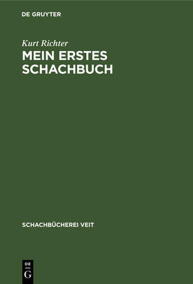 Richter |  Mein erstes Schachbuch | Buch |  Sack Fachmedien